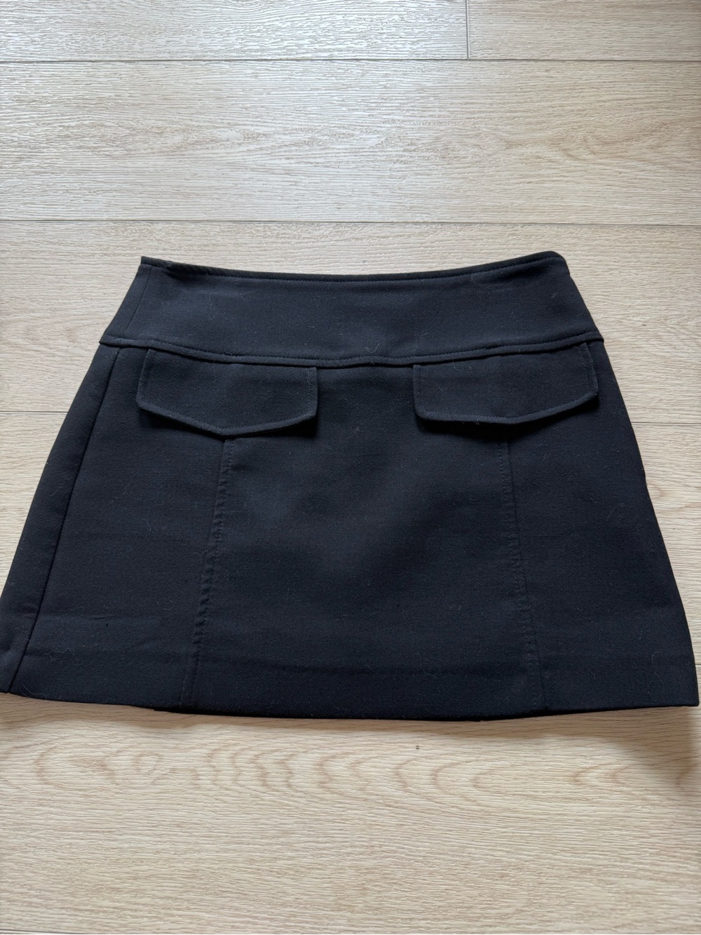 Zara black mini skirt